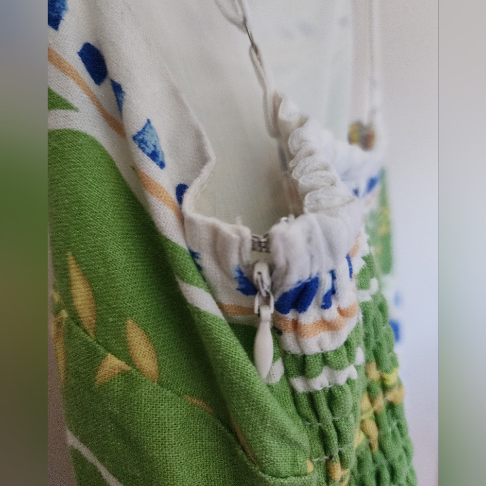 C&C California Tropical Linen Blend Maxi Dress - Picture 4 of 8